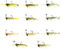Captain 3049 Magic Shrimp 3D Silikon Karides 76mm 5.5gr Suni Yem