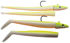 Savage Gear Sandeel and Slug 10cm 10g Lemon Back 4+2 Adet Silikon Yem
