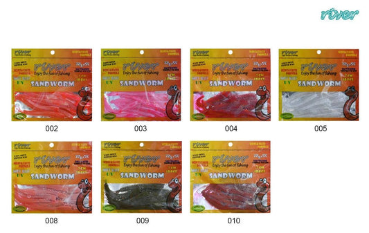 River Sandworm 7 CM Lrf Silikon Yem (10 Adet)