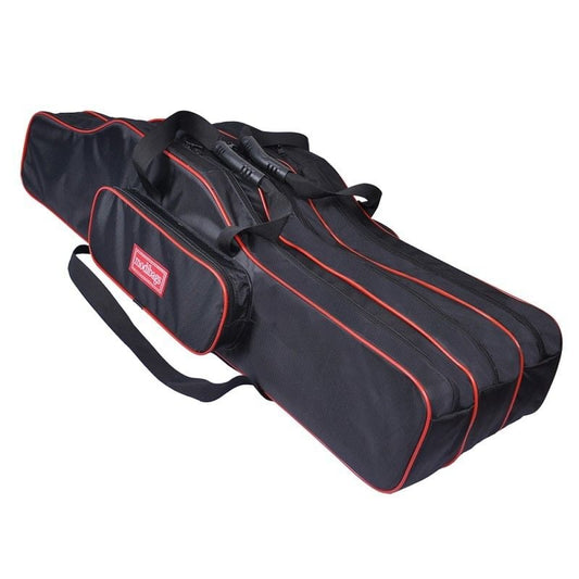 130 CM 3 GÖZ SİYAH OLTA ÇANTASI