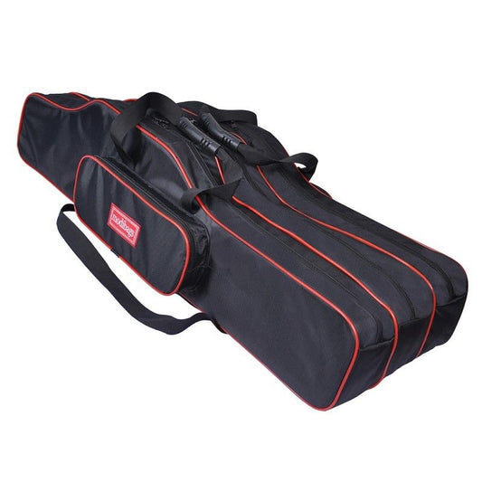 100 CM 3 GÖZ SİYAH OLTA ÇANTASI