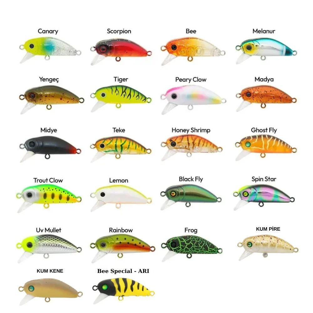 Hanfish Bıdık 3.5 Cm 3.1 Gr Maket Yem