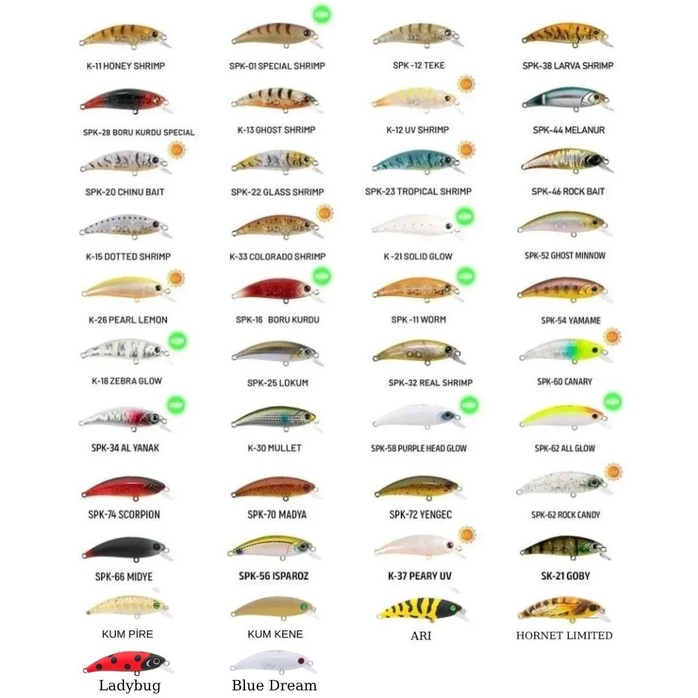 Hanfish Zıpır KG 5 Cm 4.5 GR LRF Maket Yem