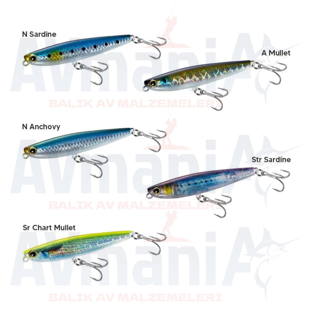 Shimano Exsence Fortuna 7.5cm 8gr Su Üstü Maket Yem