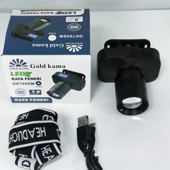 Gold Kama GK700 30W Şarjlı Kafa Lambası