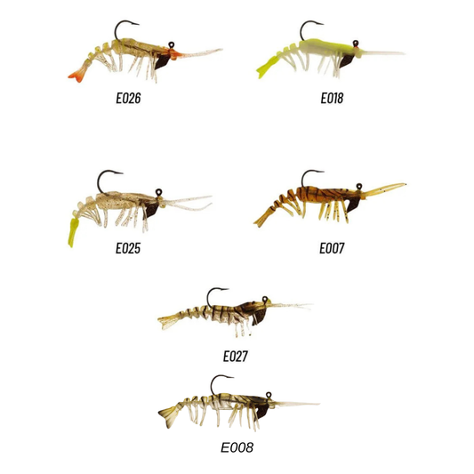 Albastar Gamba Silikon Karides 7.62CM 6.5GR