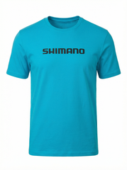 Shimano Seabass Levrek T-Shirt Mavi