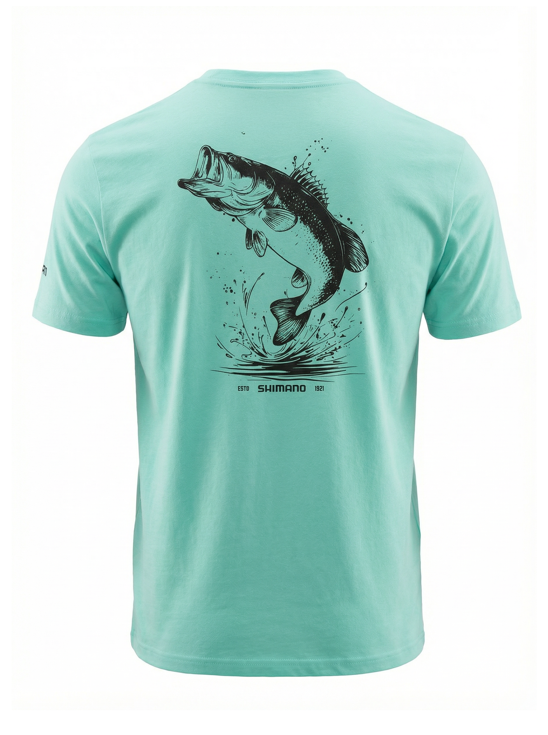 Shimano Seabass Levrek T-Shirt Mint