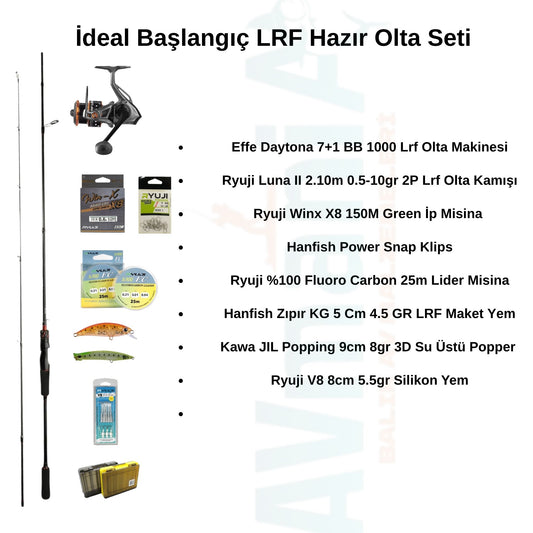 İdeal Başlangıç LRF Hazır Olta Seti
