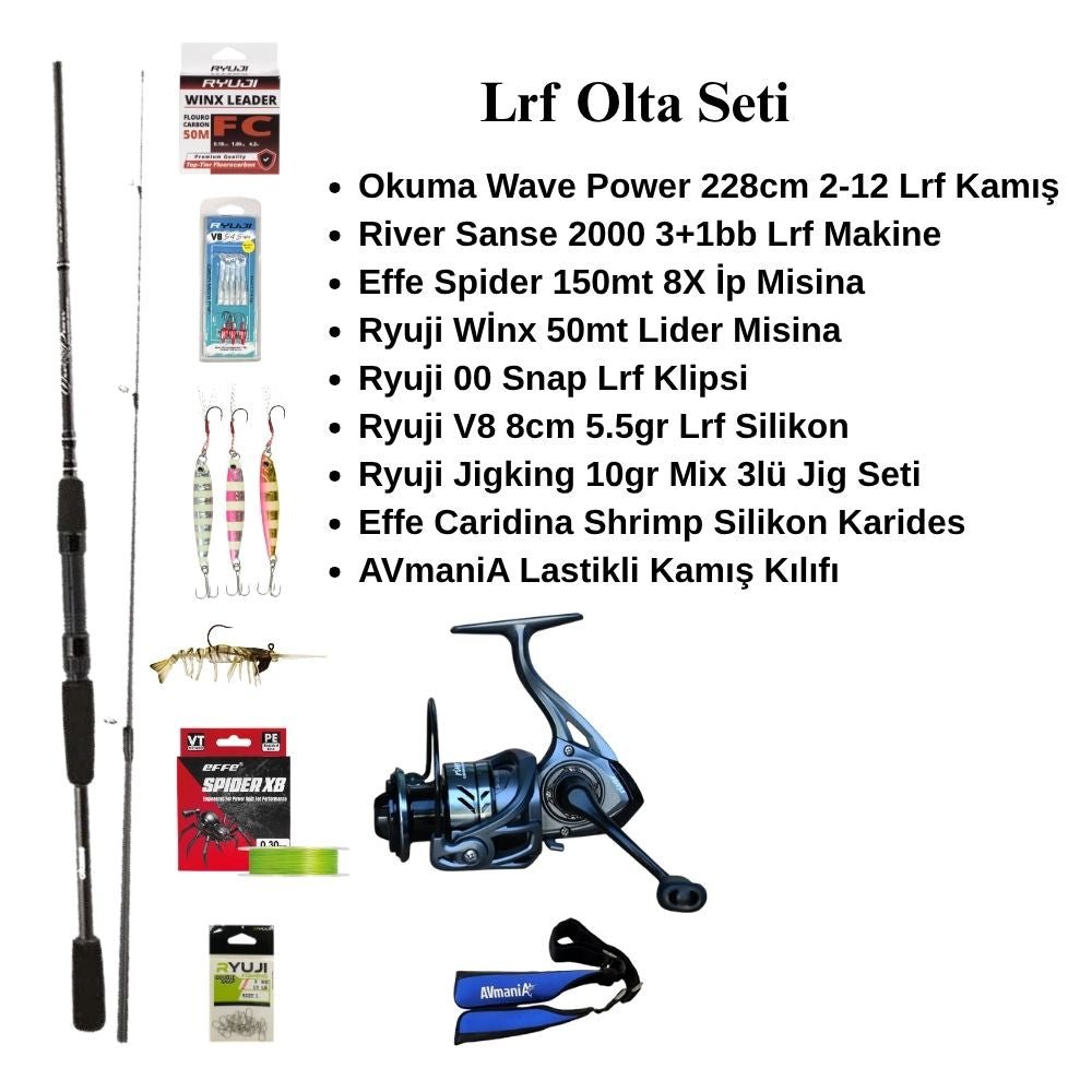 Lrf Avcılığına Başlıyorum Olta Seti