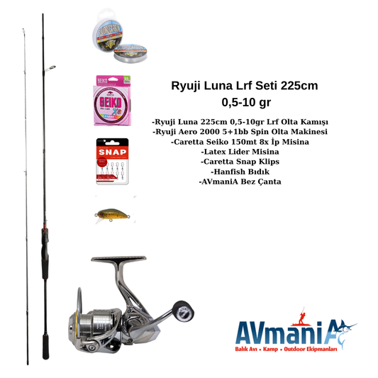 Lrf Seti Sade ve Etkili 225cm 0,5-10gr