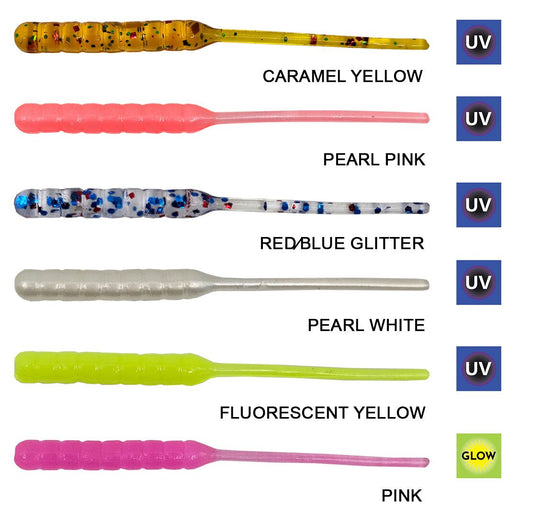 Kendo Arrow Worm LRF Silikonu 5,5 cm (12 Adet)