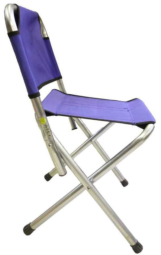 Atef Sırtlıklı Lacivert Tabure