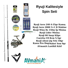 Spin Avlarınız İçin Ryuji Özel Seri Tam Set 240cm
