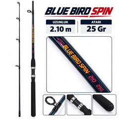 Blue Bird 210cm Max. 25gr Spin Olta Kamışı
