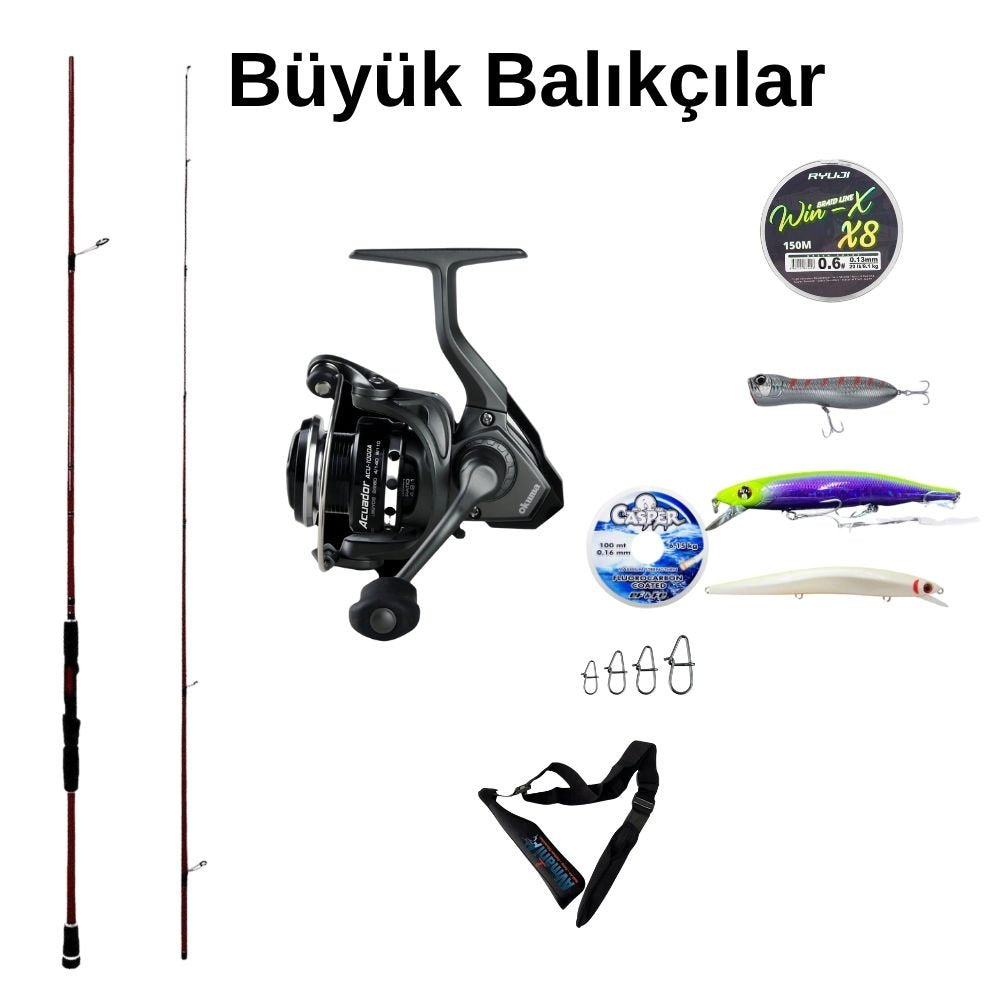 Büyük Balıkçıları Olta Seti Okuma Kalitesiyle