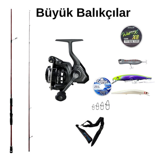 Büyük Balıkçılar Olta Seti Okuma Kalitesiyle