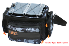 Fujin Black Camo Helper Bag - Balıkçı Çantası