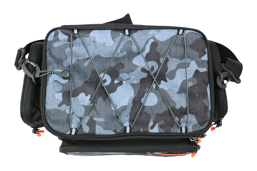 Fujin Black Camo Helper Bag - Balıkçı Çantası