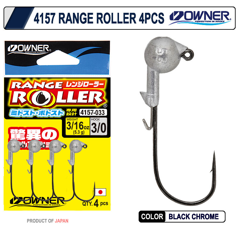 Cultiva 4157 Range Roller Jig Head 4p