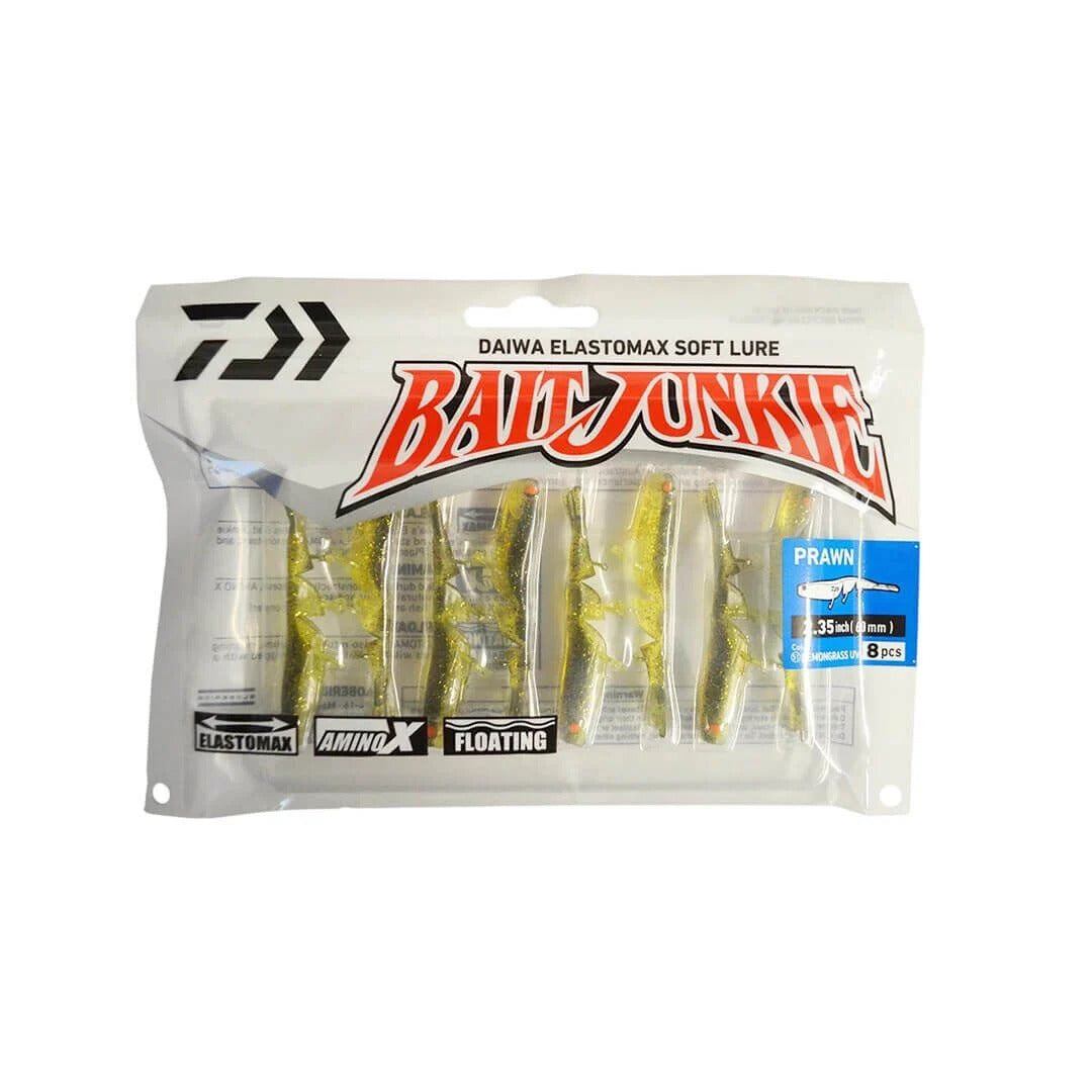 DAIWA BAIT JUNKIE 7.6CM PRAWN SİLİKON KARİDES YEM (6 ADET)