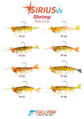 Full Fish Sirius Shrimp Silikon Karides 76mm 6,5gr