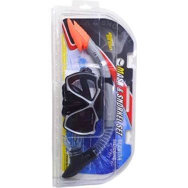 Bermuda Dalış Gözlük Seti Silikon Özel 267-55