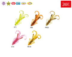 LUCKY JOHN HOGY HOG 1.6'' 4 CM 10P LRF SİLİKON YEM