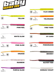 Fujin Baby Worm 5.2 cm Floating LRF Silikon Yem