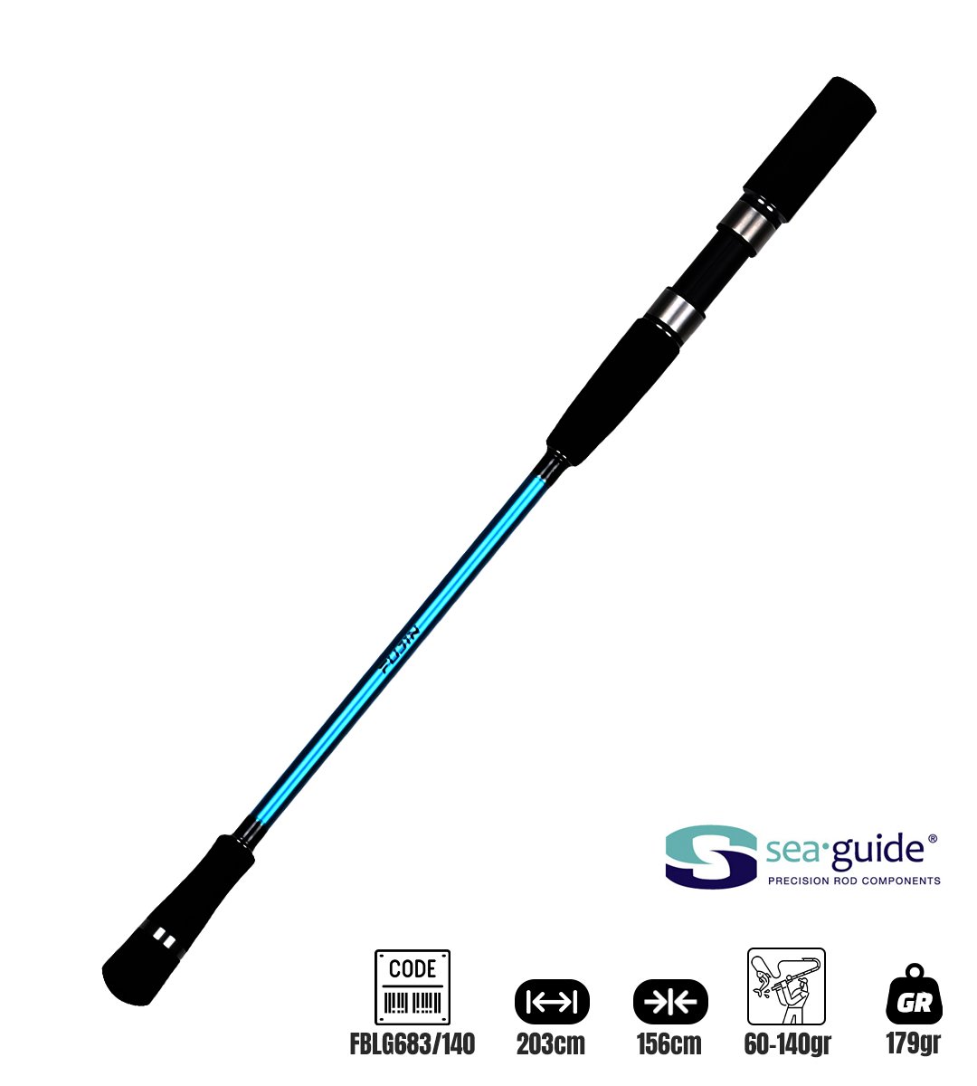 Fujin BlueGame Jigging 203cm 60-140gr Jig Olta Kamışı