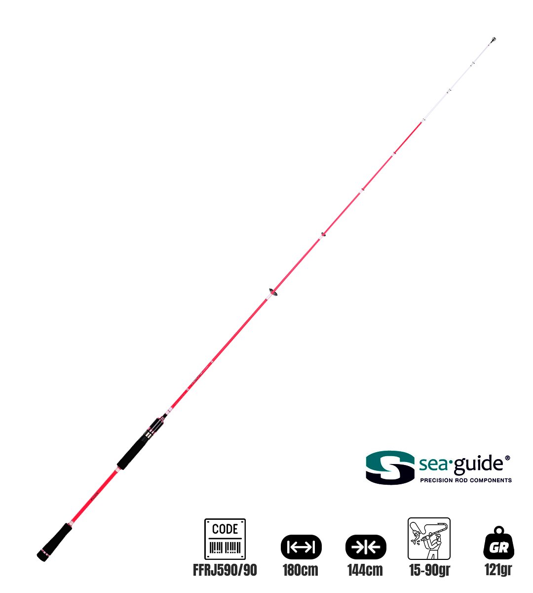 Fujin Freyja Light Jigging 180cm 15-90gr Jig Olta Kamışı