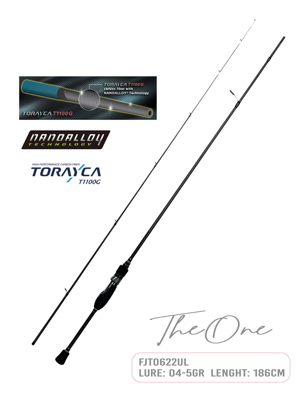 Fujin TheOne 186cm 04-5gr LRF Olta Kamışı
