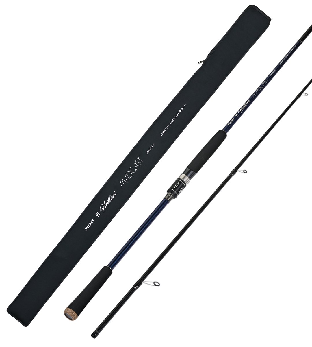 Fujin Madcast Hattori 270cm 9-34gr Spin Olta Kamışı