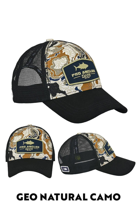 Fujin Pro Angler GEO Natural Camo Balıkçı Şapkası