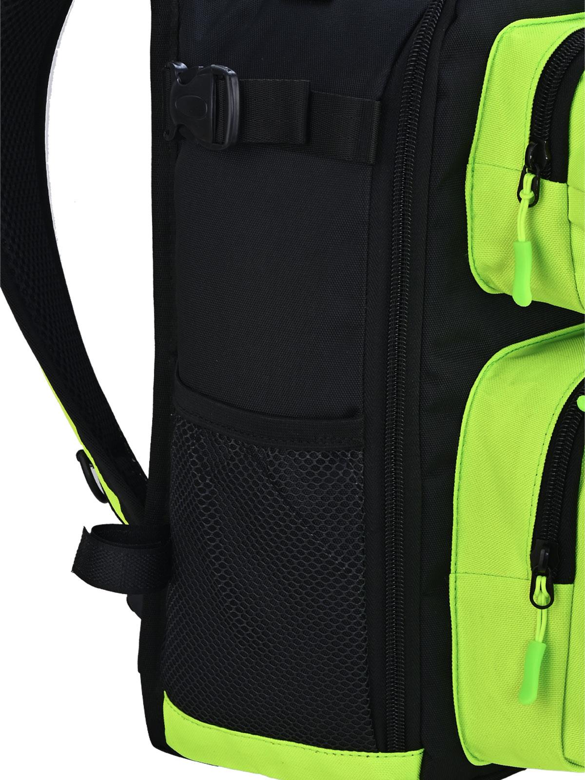 Fujin ProAji Back Pack Black Lime Balıkçı Sırt Çantası