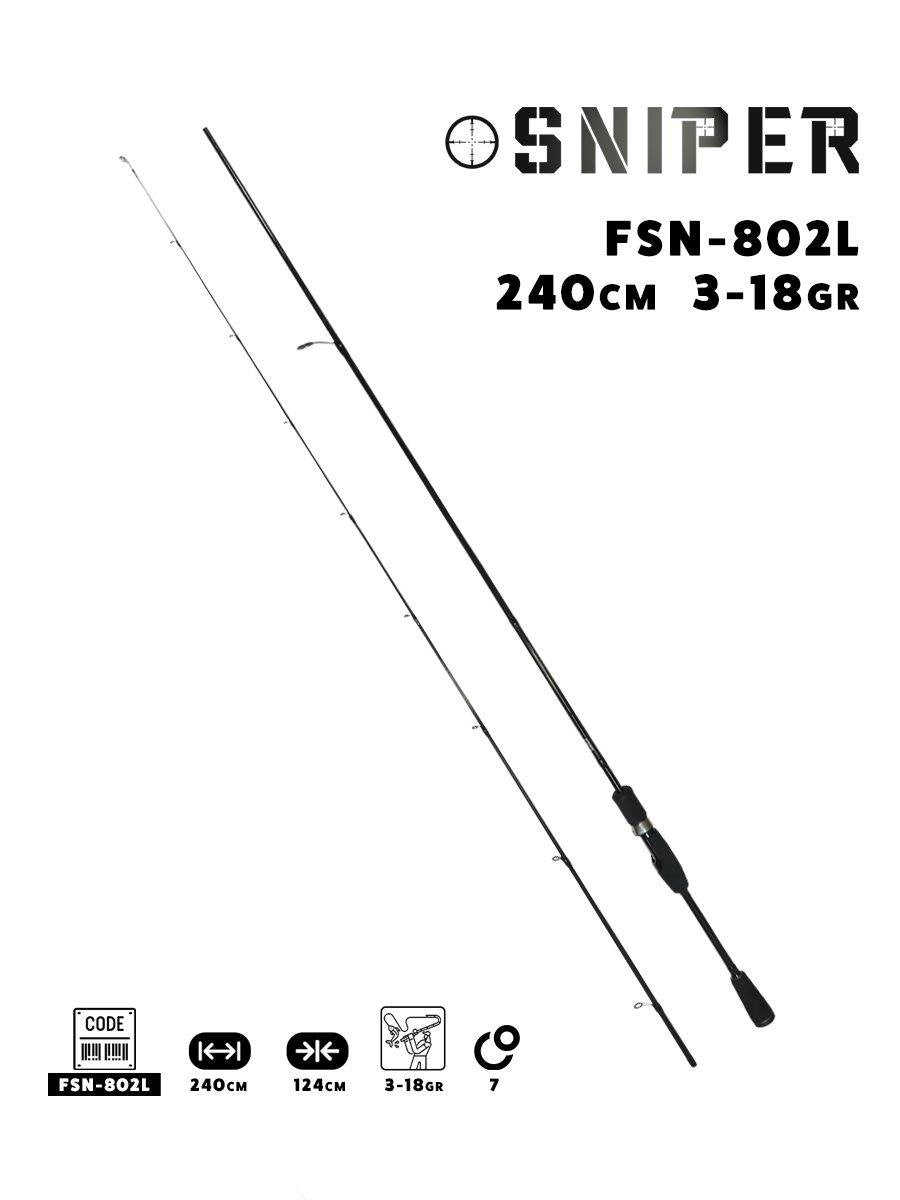 Fujin Sniper 240cm 3-18gr Light Spin Olta Kamışı