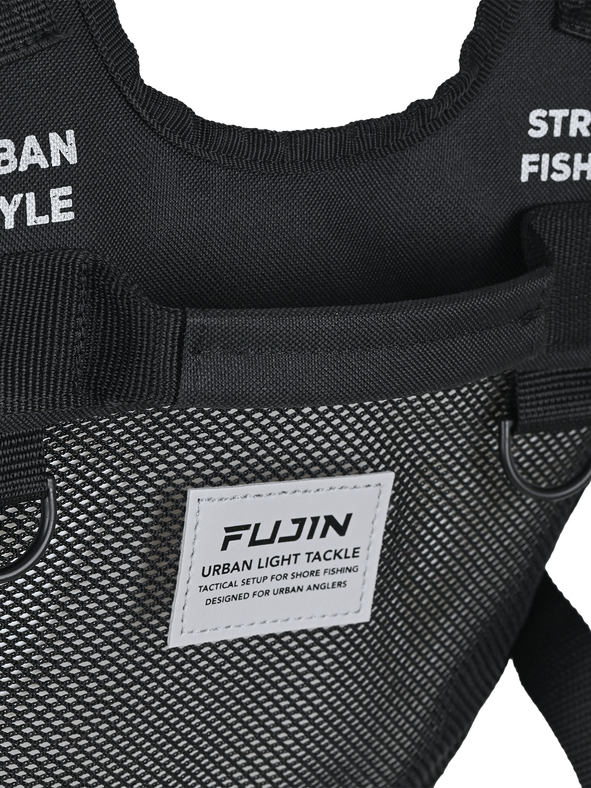 Fujin Tactical Vest Black Balıkçı Çantası
