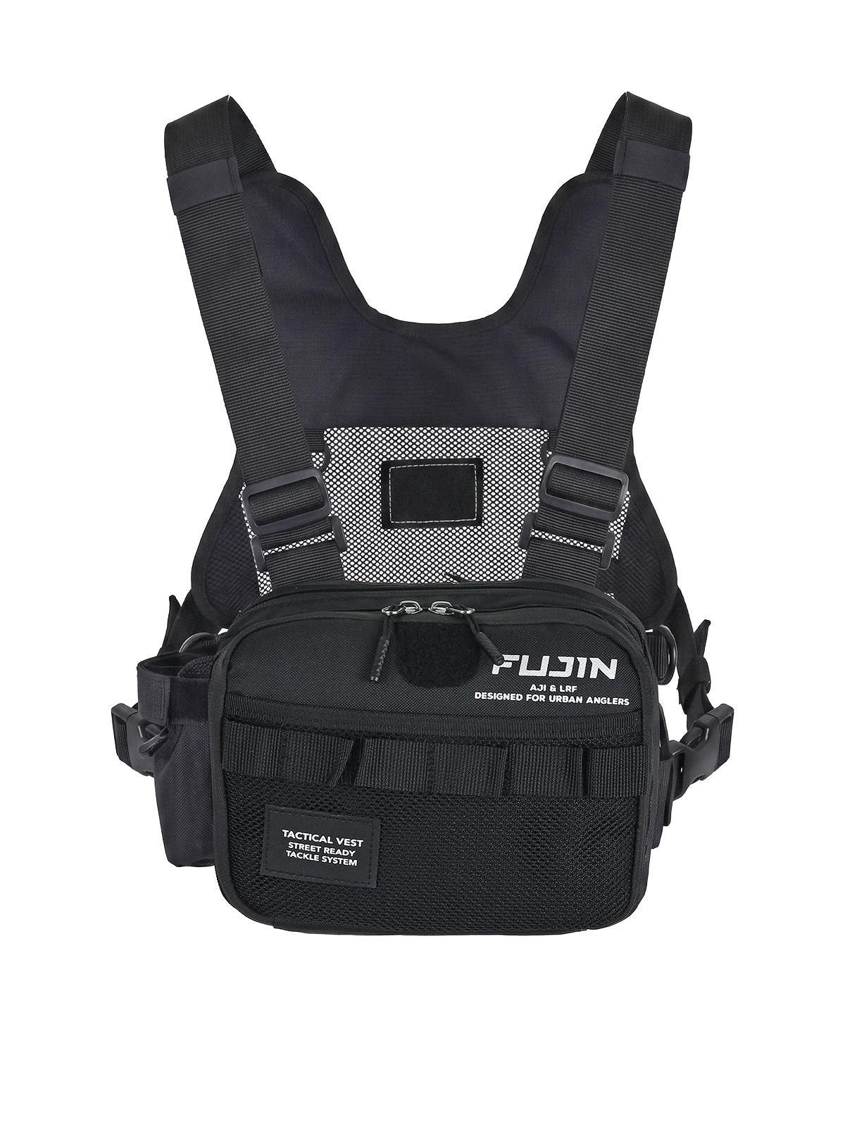 Fujin Tactical Vest Black Balıkçı Çantası