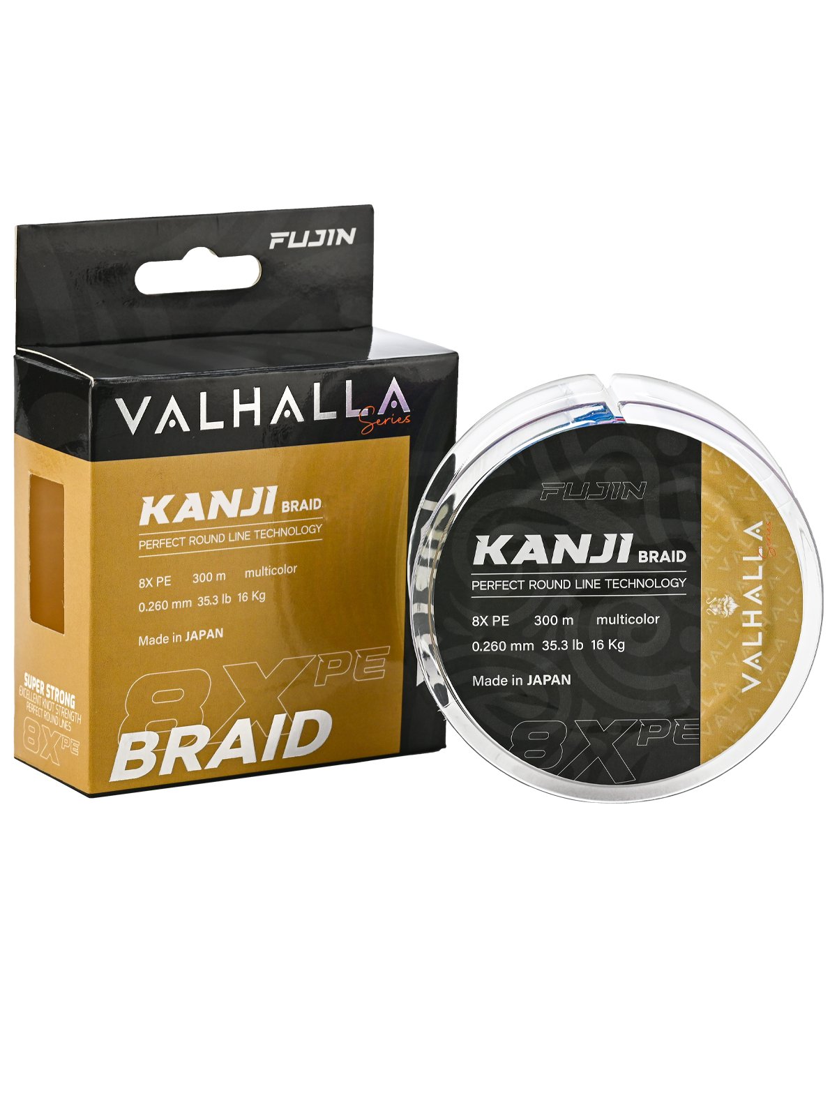 Fujin Valhalla Kanji 8X 300MT Multicolor İp Misina