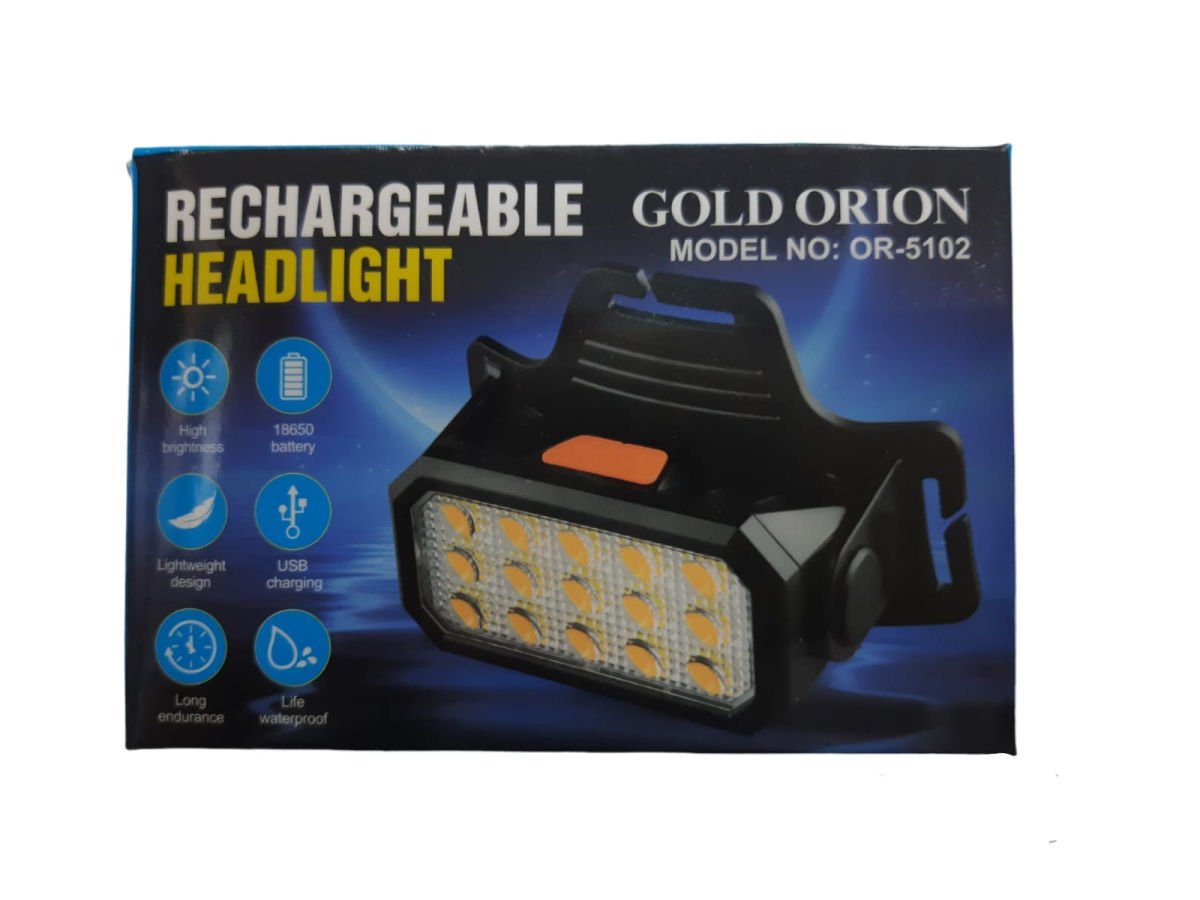 Gold Orion RS-5225 Şarjlı Kafa Lambası