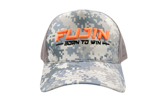 Fujin Grey Camo Şapka