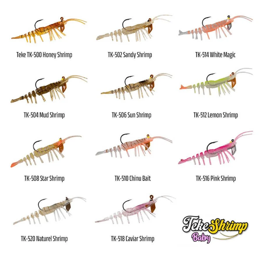 Hanfish Teke Shrimp 7.5 Cm 7 Gr Silikon Karides