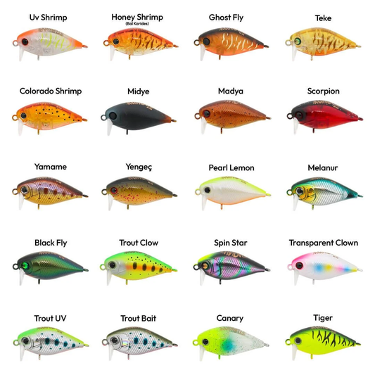 Hanfish Kunduz KG 3.8 Cm 4 Gr Maket Yem