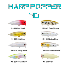 Hanfish Harp Popper 4cm 4gr Su Üstü Popper Maket Yem