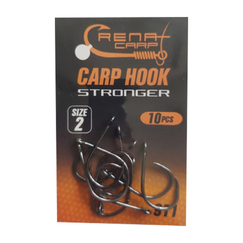 RENAT CARP HOOKS STRONGER SAZAN İĞNESİ NO : 2 10 ADET