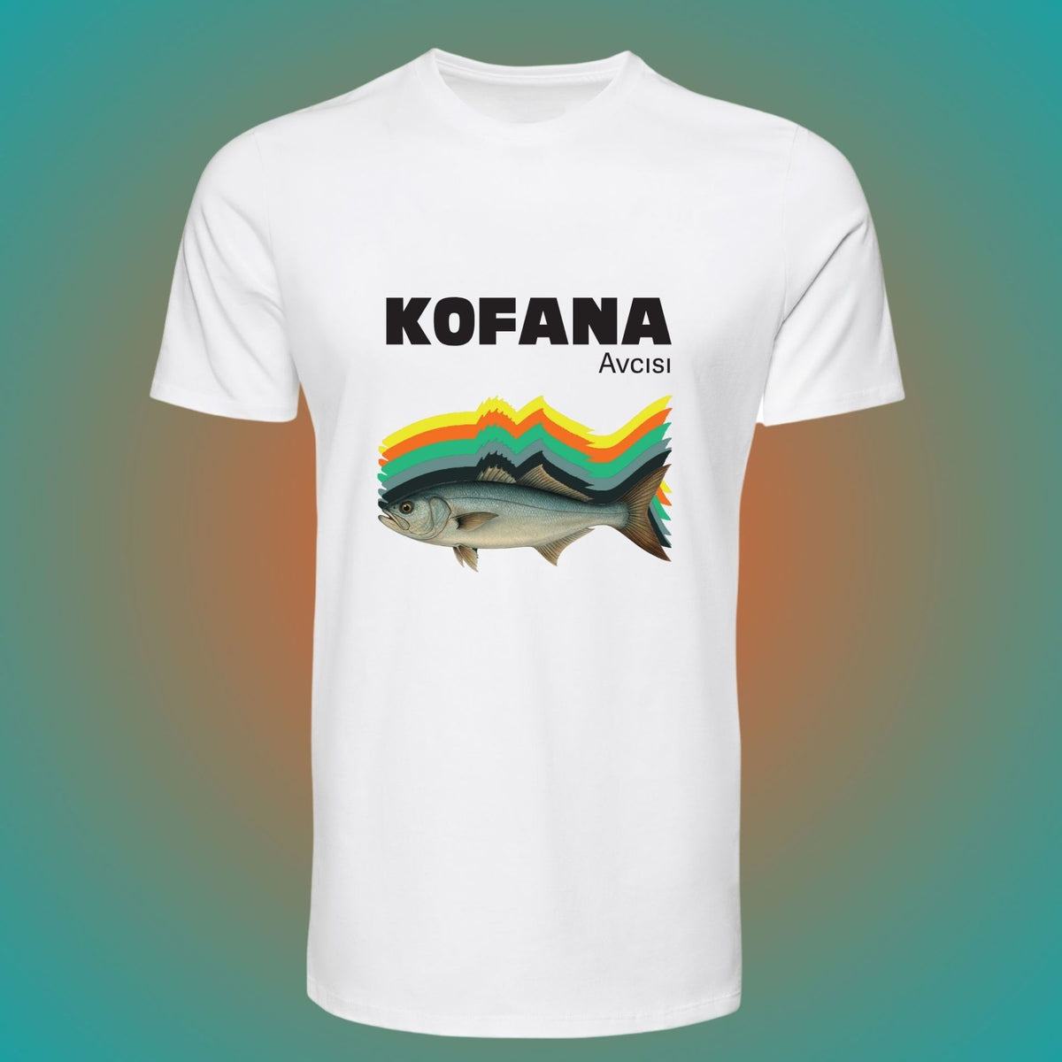 Tidegear Kofana Avcısı Balıkçı Tişört