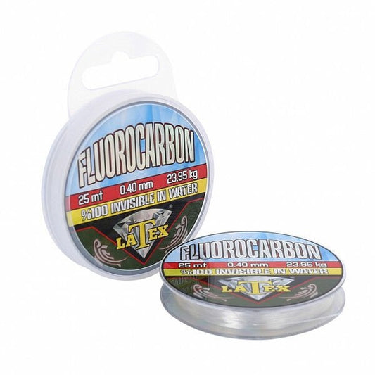 LATEX Fluorocarbon Misina 25 Mt.