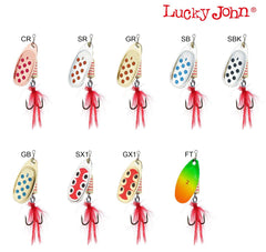 Lucky John Spin X Round Döner Alabalık Kaşığı 3.5Gr No:1