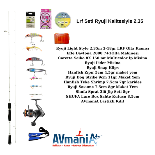 Lrf Avınız İçin Özel Hazırlanmış Tam Set 2.35cm