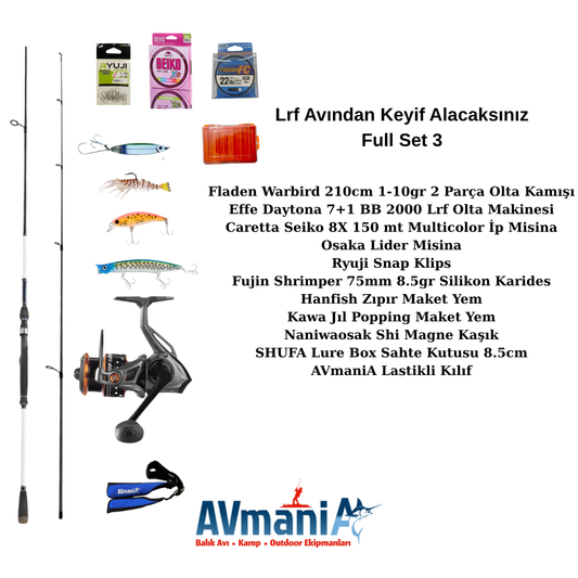 Lrf Full Set Avınızdan Keyif Alın Set 3 (210cm)